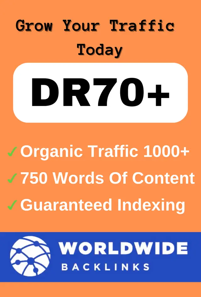 Spambrain Vetted DR 70 Niche Relevant Outreached Backlink
