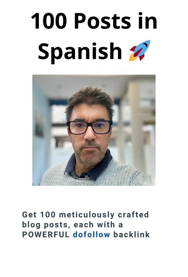 100 Posts in Spanish High-Quality Blogs