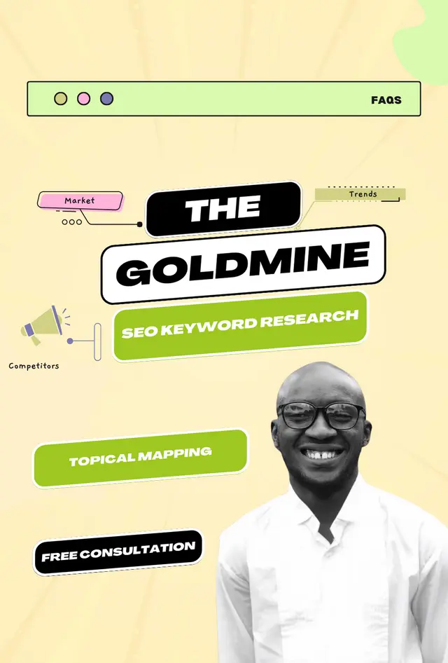 Goldmine Keyword Research and Topical Mapping