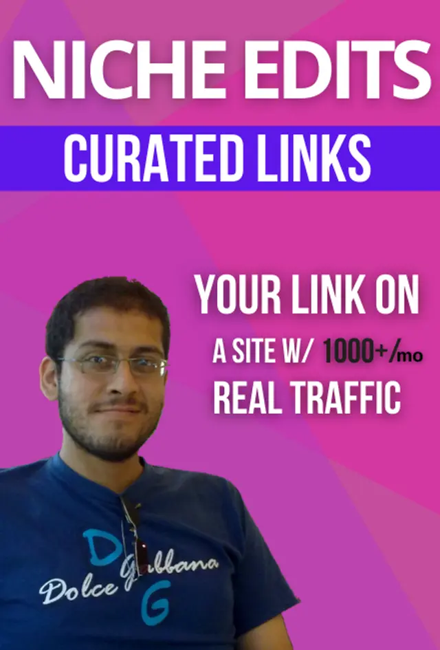 Curated Niche Edits Backlinks for SEO using Blogger Outreach