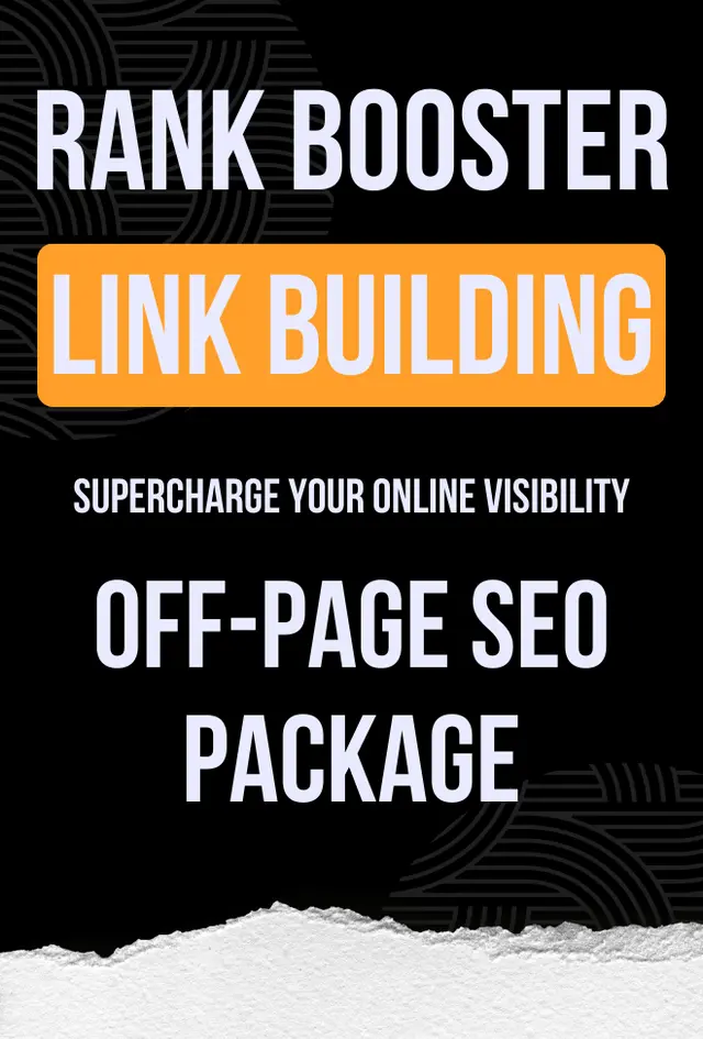 Rank Booster Link Building OFF-Page SEO Package