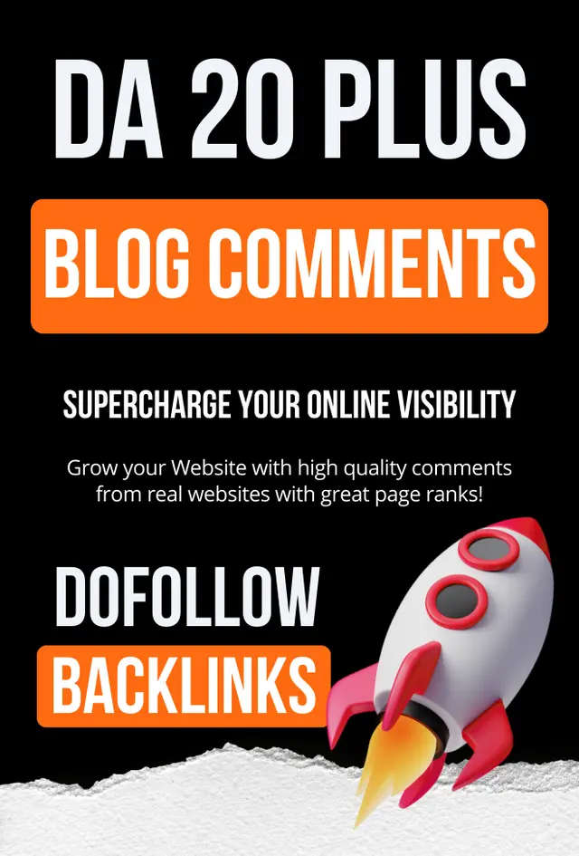 DA20 Plus 200 High Quality Dofollow Blog Comments SEO Backlinks