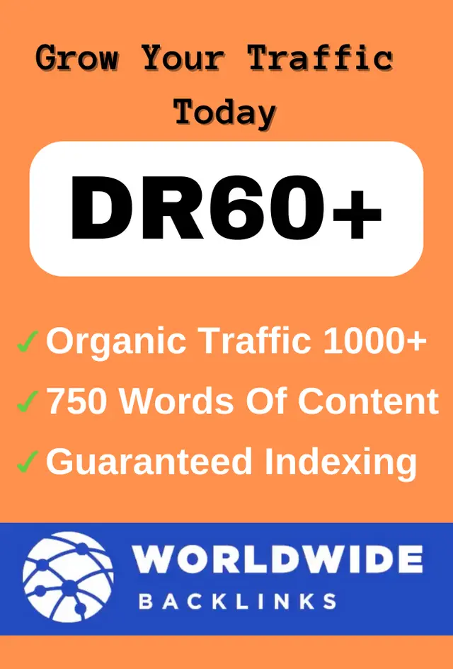 Spambrain Vetted DR 60 Niche Relevant Outreached Backlink