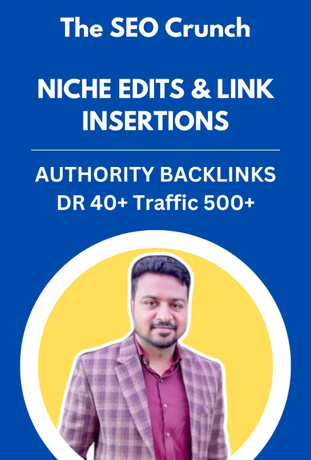 Niche Edit Authority Building Service - Link From The Existing Posts