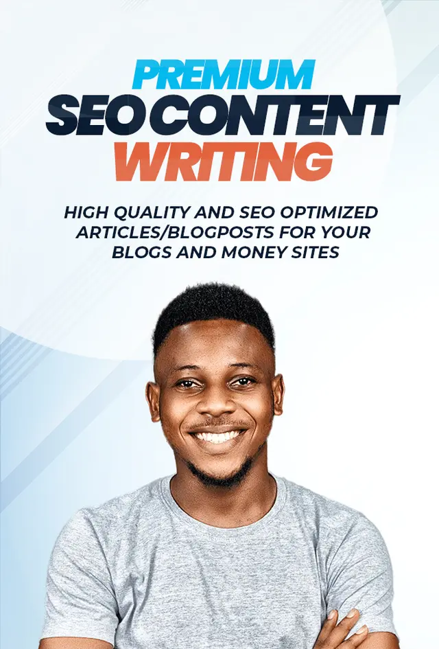 Premium SEO Content For Blogs and Money Sites Content Writing & Optimization Victor Chisom