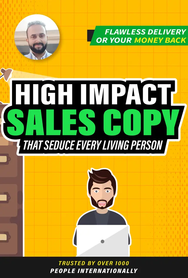 Get Persuasive Sales Page Copy & Sales Funnel Copywriting Content Writing & Optimization Gaurav Kumar