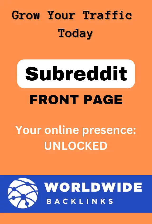 Front Page - Any Post On The First Page Of Any Subreddit Backlinks callum sherwood