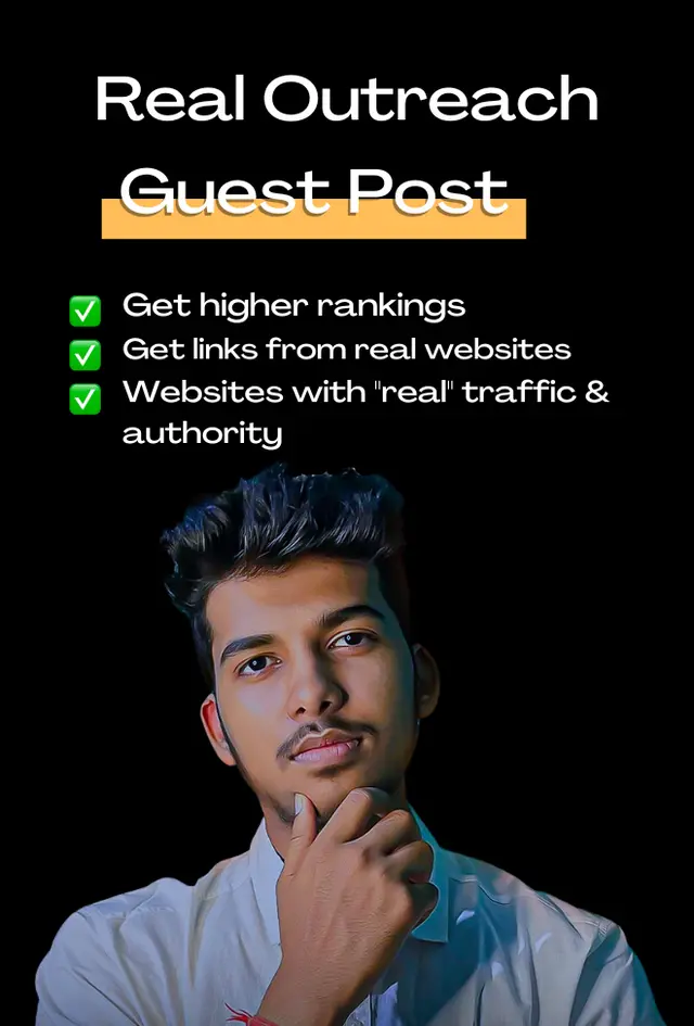REAL Outreach Guest Post Link Building Campaign Backlinks Yash singh