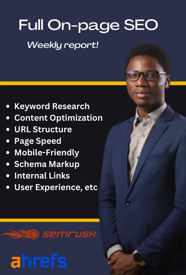 On-page SEO  On-Page SEO Optimization Alao Oluwadamilare Daniel
