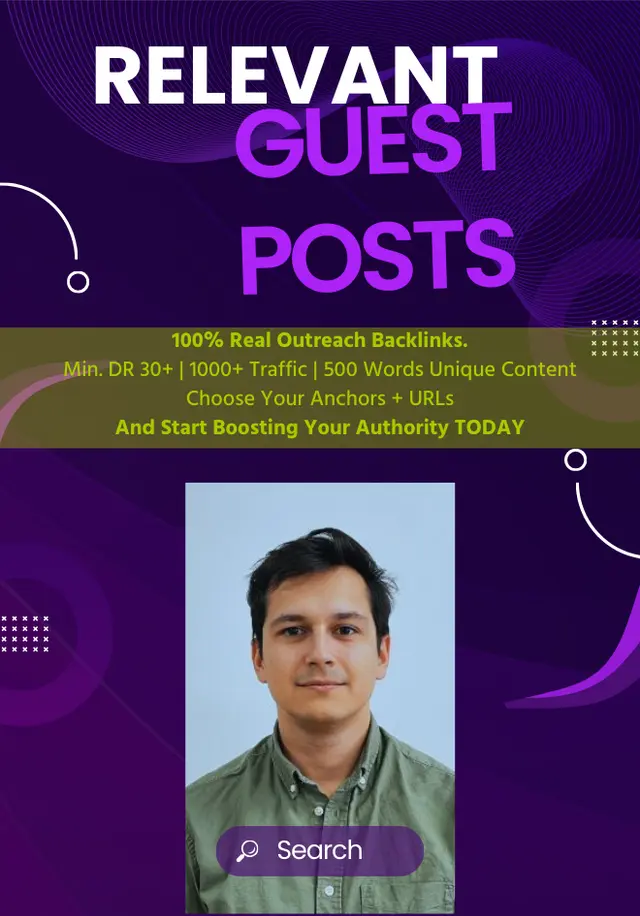 Real Outreach Guest Posts - Real Websites With Real Traffic Backlinks Stanislav Baciu