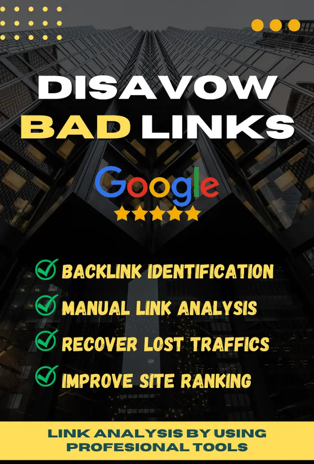 I will Disavow Bad Backlinks Spammy and Toxic Links Effectively Technical SEO Audit Deepak M