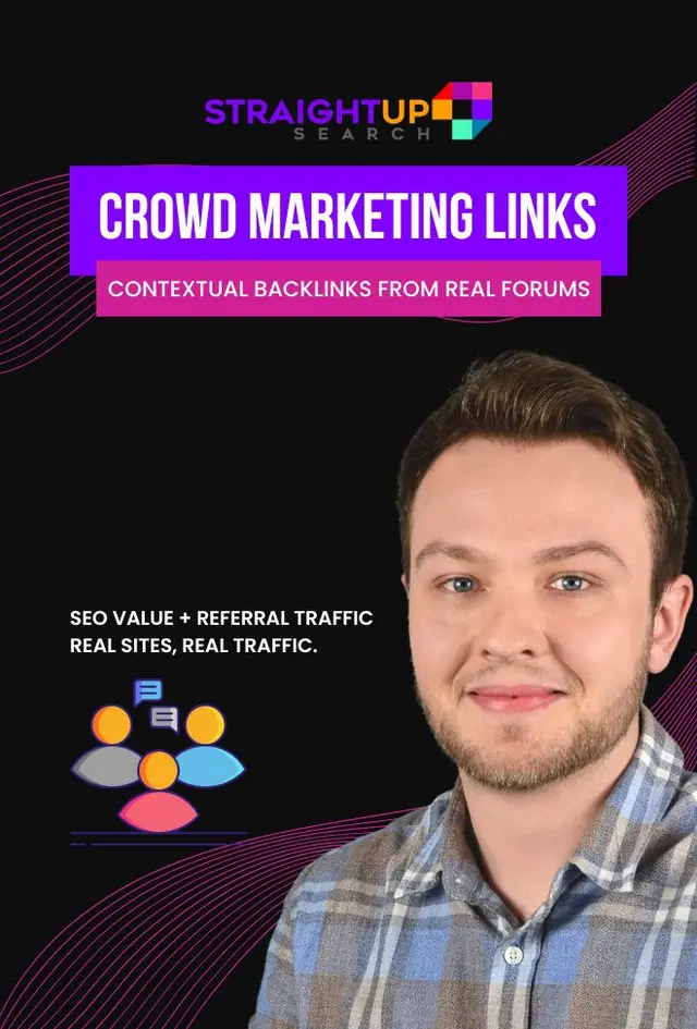 Crowd Marketing Links (Contextual Backlinks from Real Forums) Backlinks Jamie Irwin