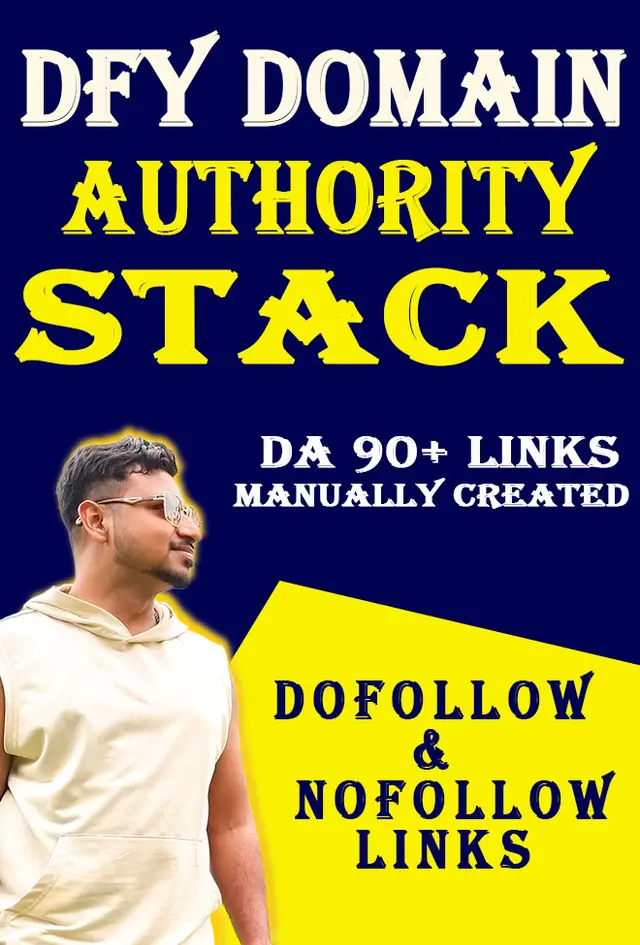 DFY Domain Authority Stack - Let Google Know Your Social Presence Backlinks Shivam Aggarwal