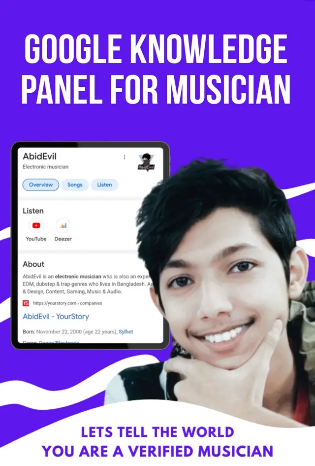 Google Knowledge Panel for Musical Artists or Band On-Page SEO Optimization MD Mujahidul Islam Akando