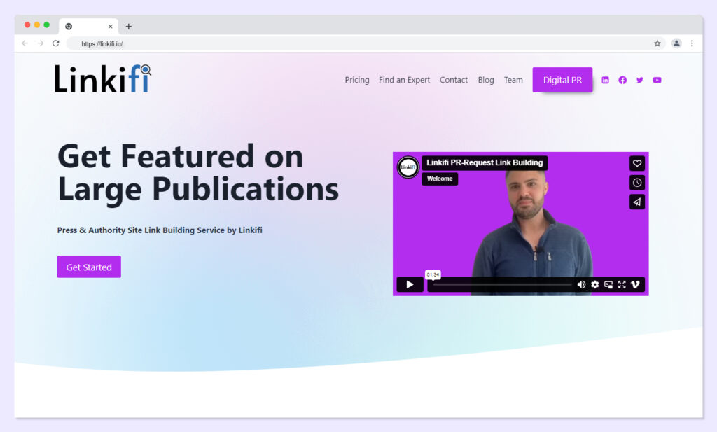 Linkifi-homepage