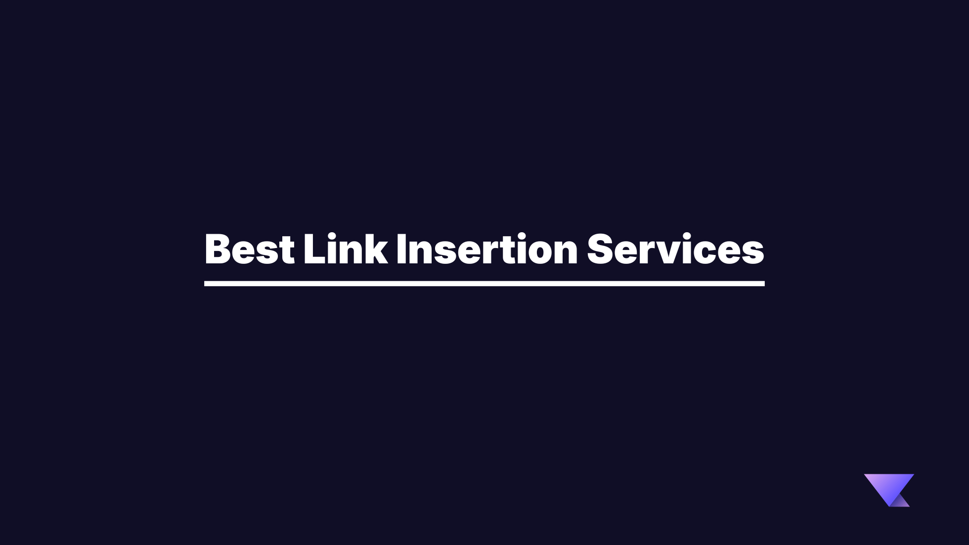 Link Insertion Services