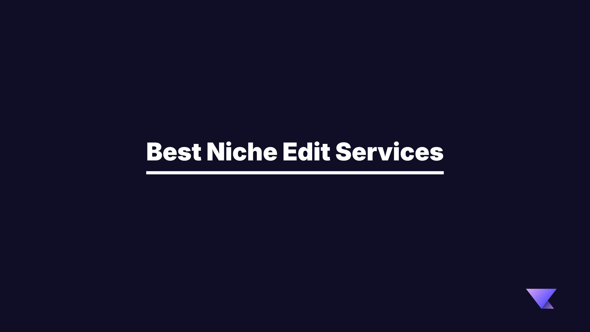 Niche Edit Services